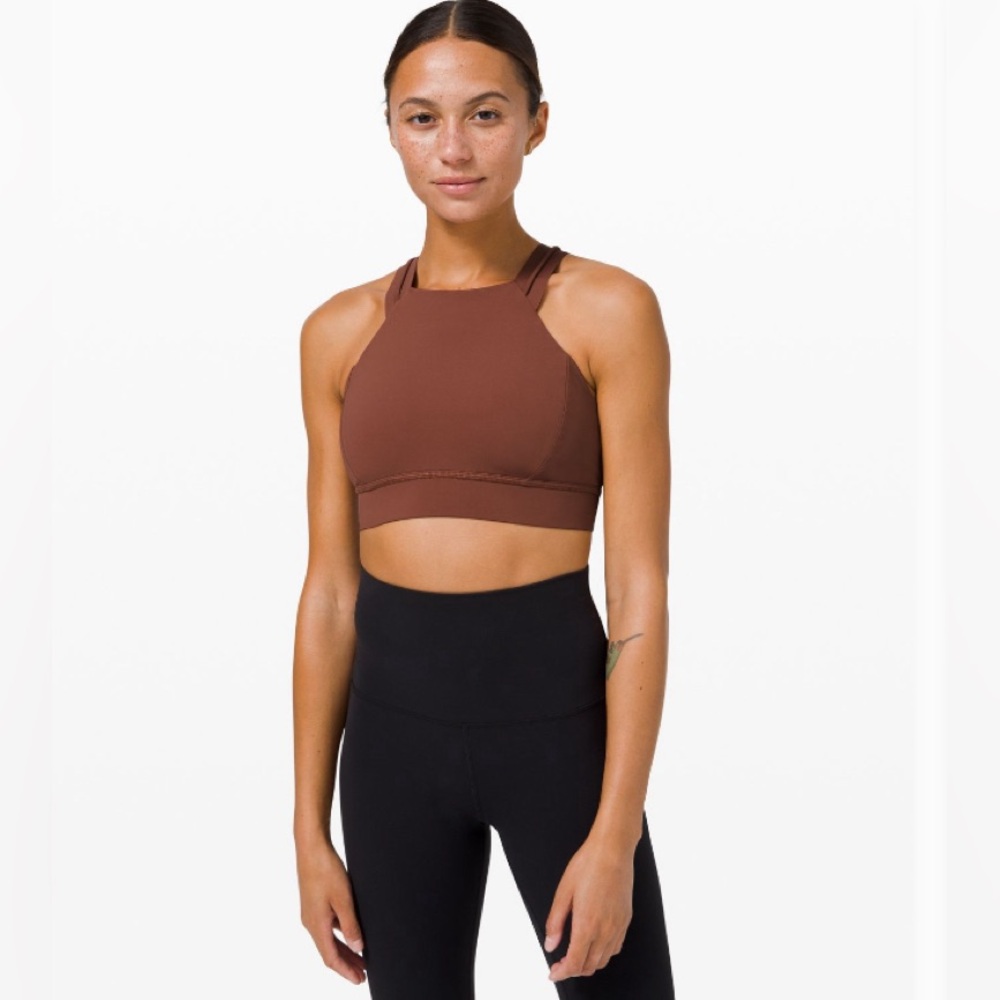 EUC Lululemon Strong at Heart Bra, Size 6